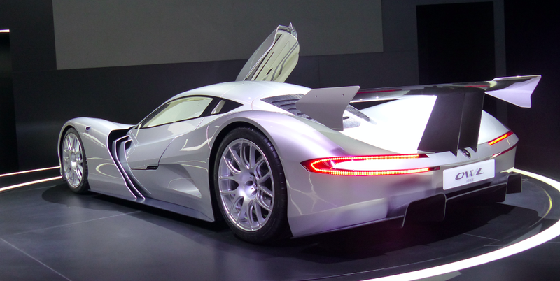 Illustration for article titled Japan's Mysterious Aspark Owl Electric Supercar Concept Promises Ridiculous Acceleration